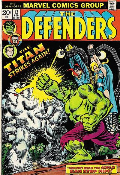 Defenders, The (1972)   n° 12 - Marvel Comics