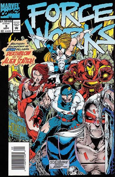 Force Works (1994)   n° 3 - Marvel Comics