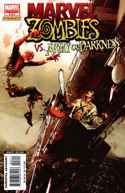 Marvel Zombies Vs. Army of Darkness (2007)   n° 3 - Marvel Comics/Dynamite Entertainment