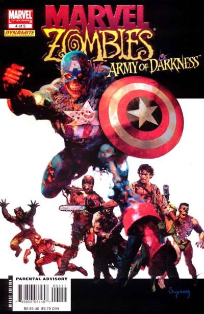 Marvel Zombies Vs. Army of Darkness (2007)   n° 4 - Marvel Comics/Dynamite Entertainment