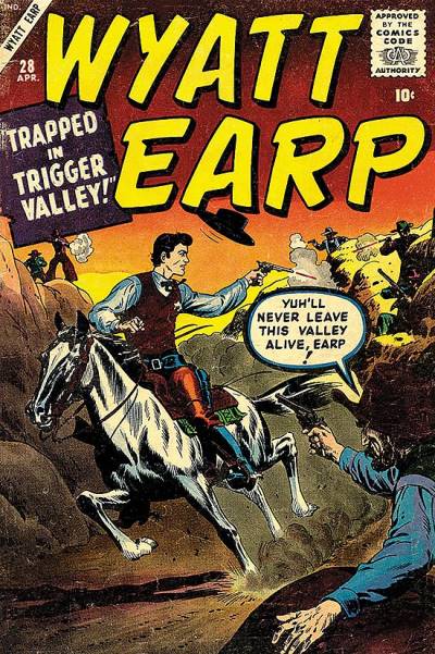 Wyatt Earp (1955)   n° 28 - Atlas Comics