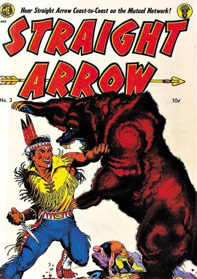 Straight Arrow (1950)   n° 3 - Magazine Enterprises