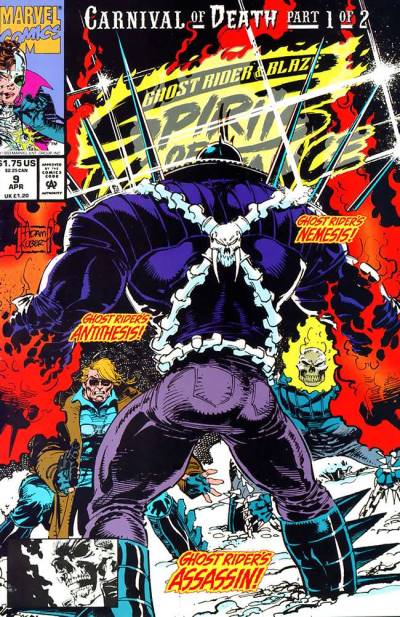 Ghost Rider & Blaze: Spirits of Vengeance (1992)   n° 9 - Marvel Comics