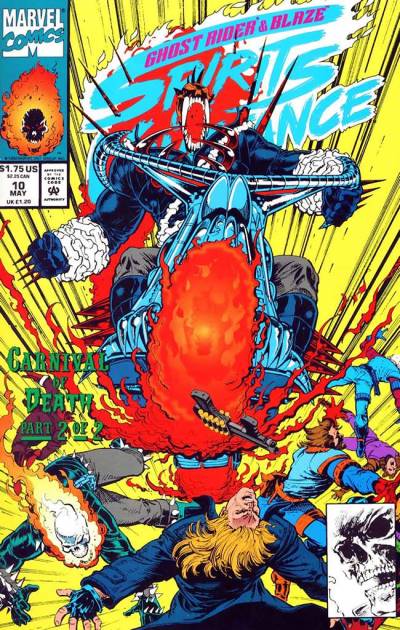 Ghost Rider & Blaze: Spirits of Vengeance (1992)   n° 10 - Marvel Comics