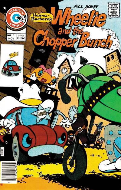 Wheelie And The Chopper Bunch   n° 3 - Charlton Comics