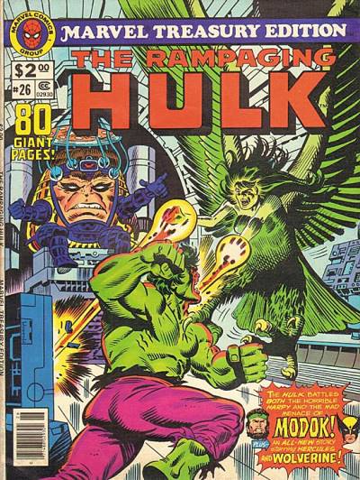 Marvel Treasury Edition (1974)   n° 26 - Marvel Comics