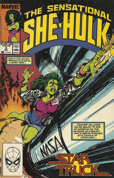 Sensational She-Hulk, The (1989)   n° 6 - Marvel Comics