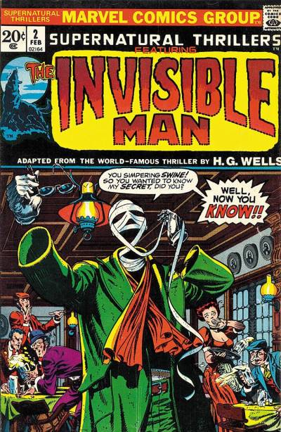 Supernatural Thrillers (1972)   n° 2 - Marvel Comics