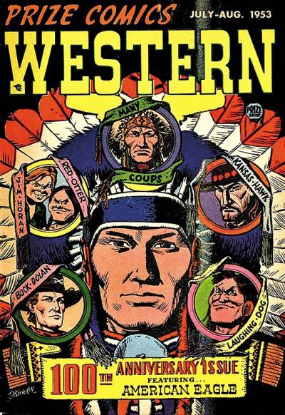 Prize Comics Western (1948)   n° 100 - Prize Publications