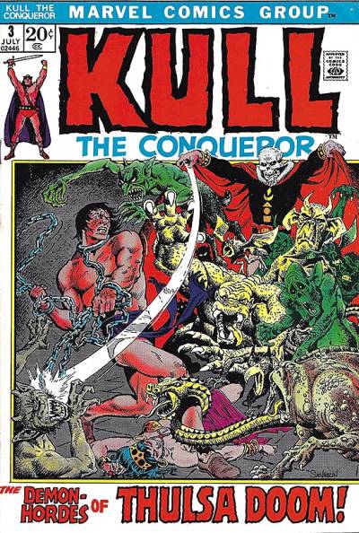 Kull The Conqueror (1971)   n° 3 - Marvel Comics
