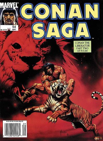 Conan Saga (1987)   n° 54 - Marvel Comics