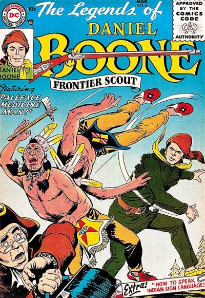 Legends of Daniel Boone, The (1955)   n° 4 - DC Comics