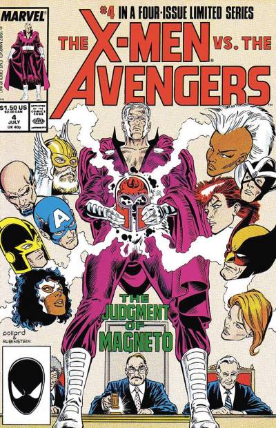 X-Men Vs. The Avengers (1987)   n° 4 - Marvel Comics