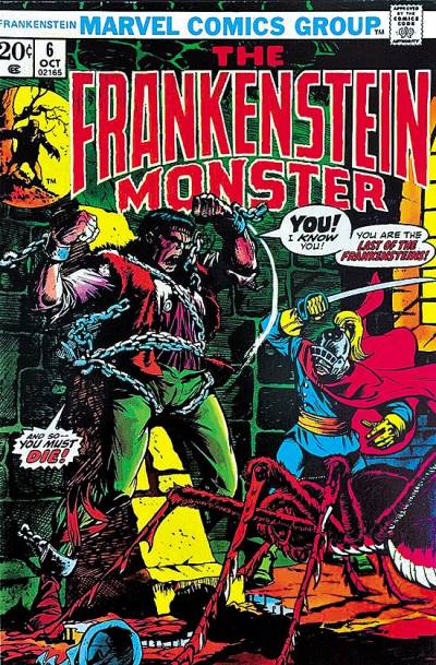 Monster of Frankenstein, The (1973)   n° 6 - Marvel Comics
