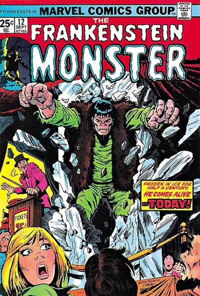 Monster of Frankenstein, The (1973)   n° 12 - Marvel Comics