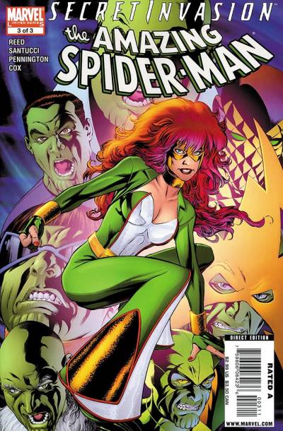 Secret Invasion: The Amazing  Spider-Man (2008)   n° 3 - Marvel Comics