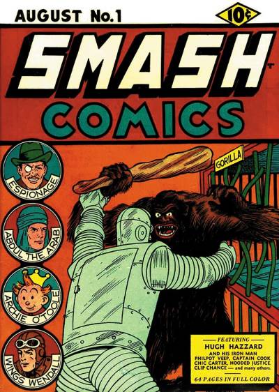 Smash Comics (1939)   n° 1 - Quality Comics