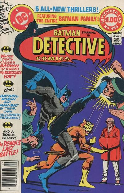 Detective Comics (1937)   n° 485 - DC Comics