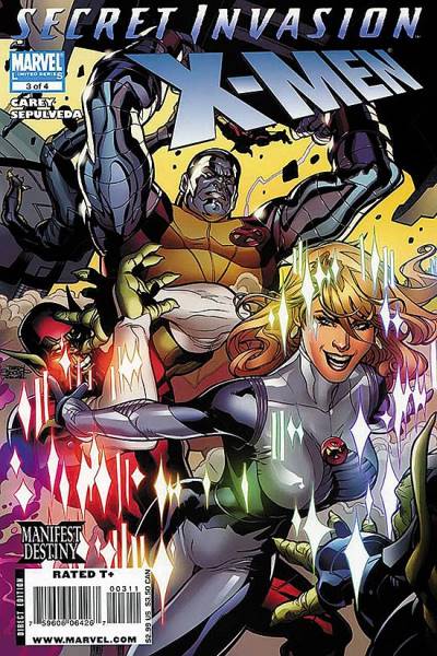 Secret Invasion: X-Men (2008)   n° 3 - Marvel Comics