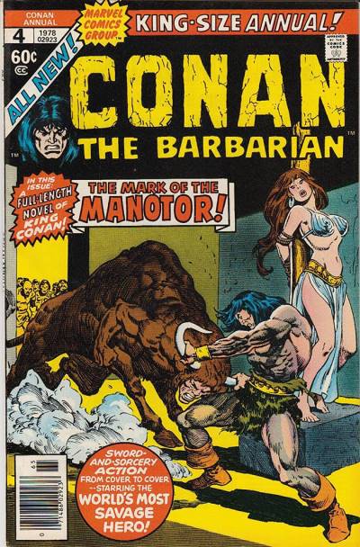 Conan The Barbarian Annual (1973)   n° 4 - Marvel Comics