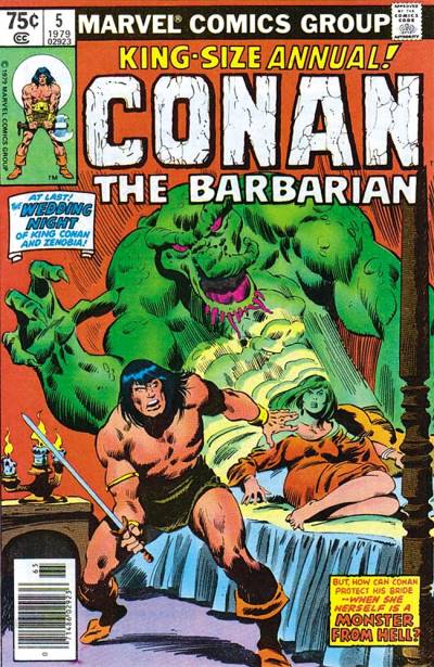 Conan The Barbarian Annual (1973)   n° 5 - Marvel Comics