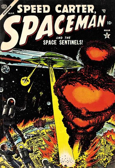 Spaceman (1953)   n° 4 - Atlas Comics