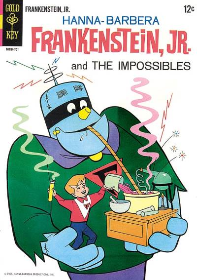 Frankenstein, Jr. (1967)   n° 1 - Western Publishing Co.