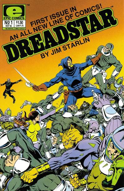Dreadstar (1982)   n° 1 - Marvel Comics (Epic Comics)