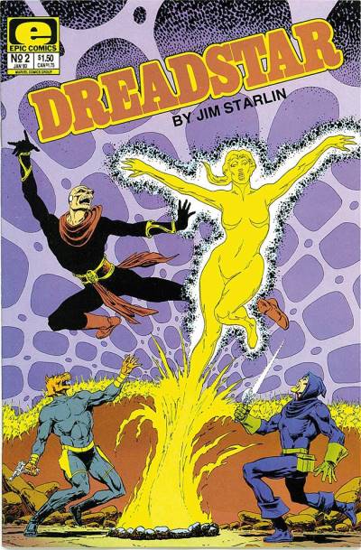 Dreadstar (1982)   n° 2 - Marvel Comics (Epic Comics)