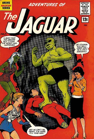 Adventures of The Jaguar (1961)   n° 7 - Archie Comics