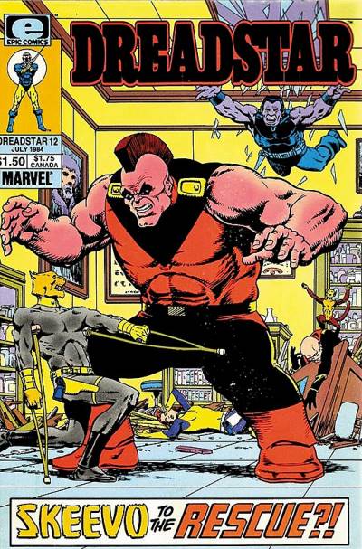 Dreadstar (1982)   n° 12 - Marvel Comics (Epic Comics)