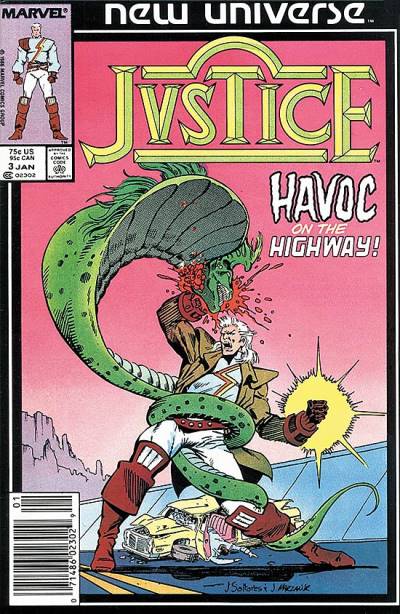Justice (1986)   n° 3 - Marvel Comics