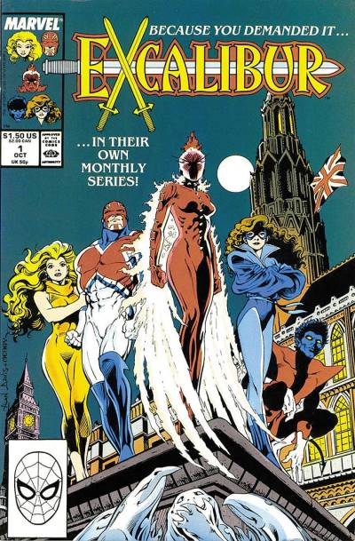 Excalibur (1988)   n° 1 - Marvel Comics