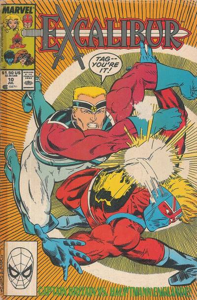 Excalibur (1988)   n° 10 - Marvel Comics