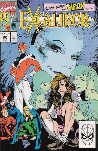 Excalibur (1988)   n° 32 - Marvel Comics