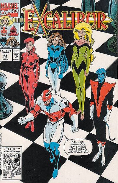 Excalibur (1988)   n° 47 - Marvel Comics
