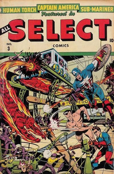 All Select Comics (1943)   n° 3 - Timely Publications
