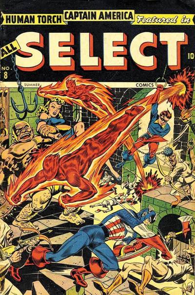 All Select Comics (1943)   n° 8 - Timely Publications