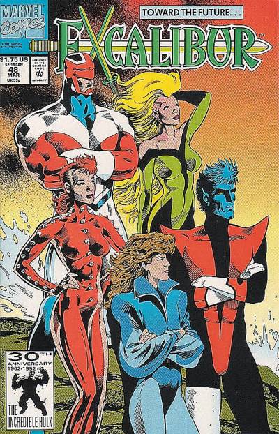 Excalibur (1988)   n° 48 - Marvel Comics
