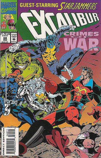 Excalibur (1988)   n° 68 - Marvel Comics