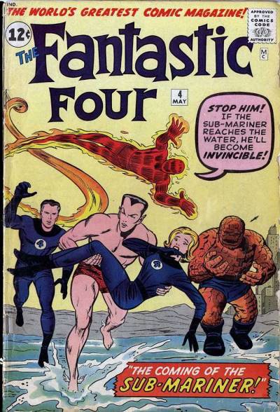 Fantastic Four (1961)   n° 4 - Marvel Comics