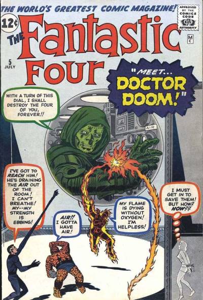 Fantastic Four (1961)   n° 5 - Marvel Comics