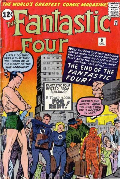 Fantastic Four (1961)   n° 9 - Marvel Comics