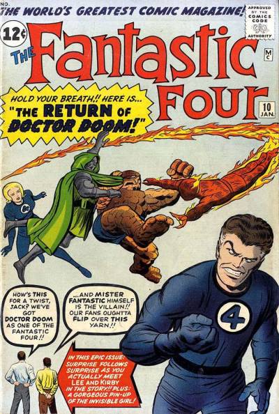 Fantastic Four (1961)   n° 10 - Marvel Comics