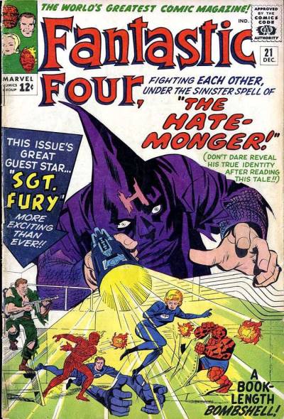 Fantastic Four (1961)   n° 21 - Marvel Comics
