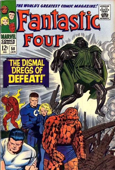 Fantastic Four (1961)   n° 58 - Marvel Comics