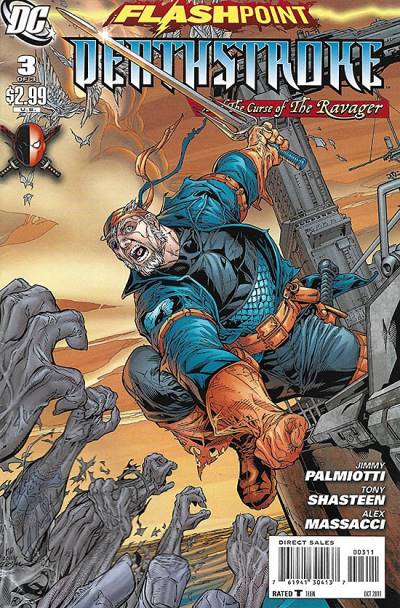 Flashpoint: Deathstroke And The Curse of The Ravager (2011)   n° 3 - DC Comics