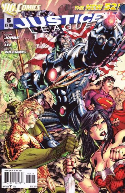 Justice League (2011)   n° 5 - DC Comics