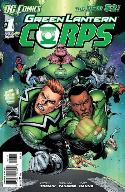 Green Lantern Corps (2011)   n° 1 - DC Comics