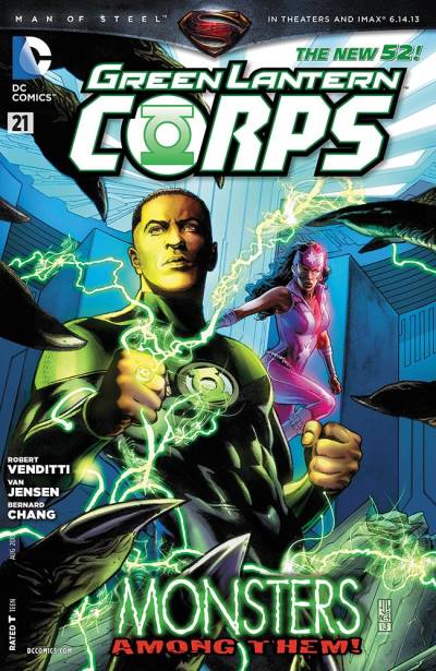 Green Lantern Corps (2011)   n° 21 - DC Comics